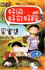 小学生好词好句好段 采蜜集记事彩色版 彩色版