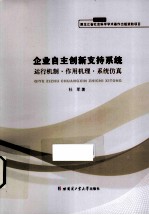企业自主创新支持系统 运行机制·作用机理·系统仿真