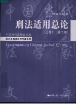 陈兴良刑法研究专著系列 刑法适用总论 上 第2版