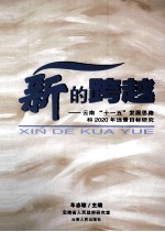 新的跨越 云南“十一五”发展思路和2020年远景目标研究