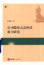 公司股东大会决议效力研究