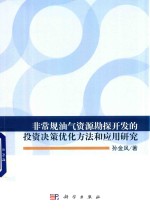 非常规油气资源勘探开发的投资决策优化方法和应用研究