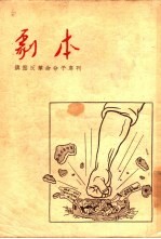 剧本 镇压反革命分子专刊