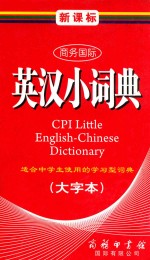 新课标商务国际英汉小词典 大字本 单色本