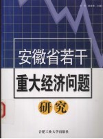 安徽省若干重大经济问题研究