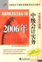 2006年全国会计专业技术资格考试应用精华基础训练及综合提高习题 中级会计实务