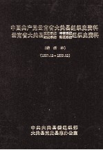 中国共产党云南省大关县组织史资料 云南省大关县政权系统军事系统统战系统群团系统组织史资料 1987.12-1999.12