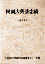 民国大关县志稿
