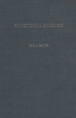 FUNCTIONAL ANALYSIS