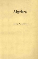 ALGEBRA