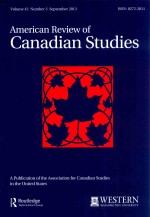 AMERICAN REVIEW OF CANADIAN STUDIES