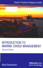 Introduction to marine cargo management