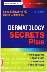 DERMATOLOGY SECRETS PLUS FIFTH EDITION