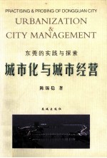 城市化与城市经营 东莞的实践与探索