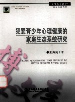 犯罪青少年心理健康的家庭生态系统研究