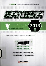 税务代理实务 2013版