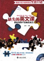 缺失的英文课 那些老师不会教的英文 美剧中老外最常用的生活口语