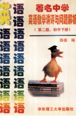 英语教学讲评与问题解析 初中 下 第2版