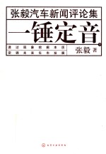 张毅汽车新闻评论集 一钟定音 下
