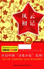 无障碍阅读丛书 红色经典特辑 风云初记