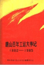 唐山百年工运大事记 1882-1985