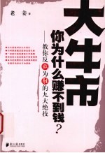 大牛市,你为什么赚不到钱 教你反败为胜的九大绝技