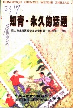 东坡区政协文史资料 第1辑 总第11辑 知青，永久的话题