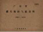 广东省韶关地面气候资料 1961-1970