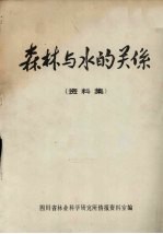 森林与水的关系 （资料集）