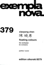 exempla nova 379 floating colours für orchester
