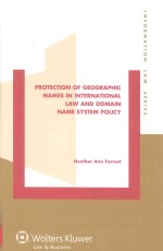 Protection of Geographic Names in INtermational Law and Domain Name System Policy