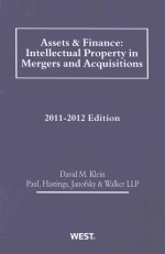 Assets and Finance:Intellectual Property in Mergers and Acquisitions