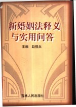 新婚姻法释义与实用问答