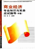 商业经济专业知识与实务应试指导 中级