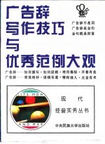 广告辞写作技巧与优秀范例大观