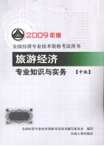 旅游经济专业知识与实务 中级