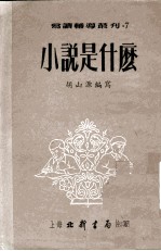 小说是什么
