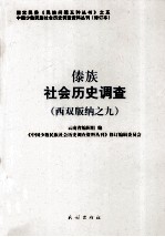 傣族社会历史调查 西双版纳 9