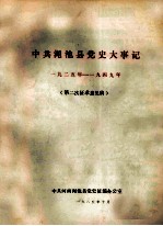 中共渑池县党史大事记 1925-1949 二次征求意见稿