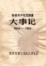 中国共产党原阳县大事记 1949-1984