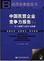 中国民营企业竞争力报告 No.3 自主创新与竞争力指数