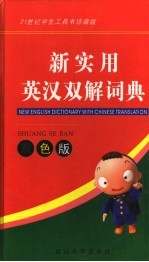 新实用英汉双解词典 双色版