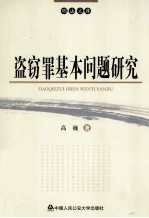 盗窃罪基本问题研究