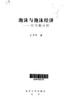 泡沫与泡沫经济 非均衡分析