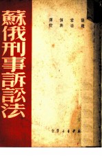 苏俄刑事诉讼法