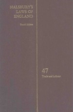 HALSBURY'S LAWS OF ENGLAND VOLUME 47