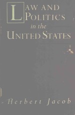 LAW AND POLITICS IN THE UNITED STATES