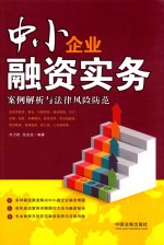 中小企业融资实务 案例解析与法律风险防范