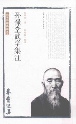 孙禄堂武学集注 拳意述真