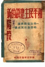 和平民主建设的新阶段